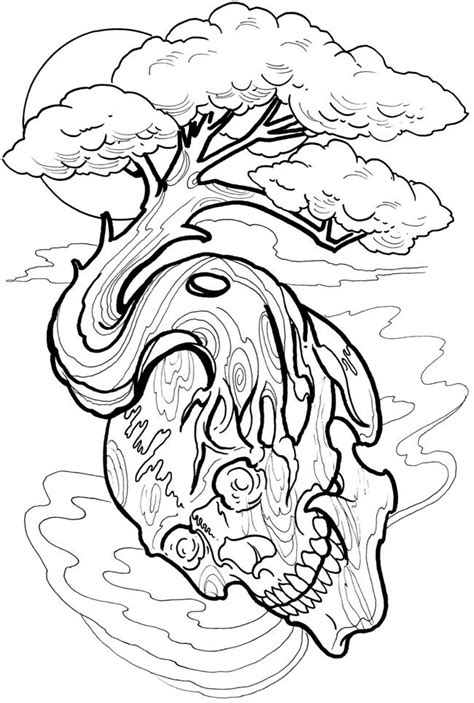 Tattoo designs coloring pages